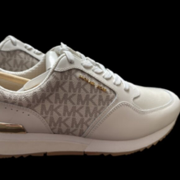 Michael Kors Livvy Mixed-Media Trainer Size 7M- MSRP $145 New in box - Picture 5 of 11